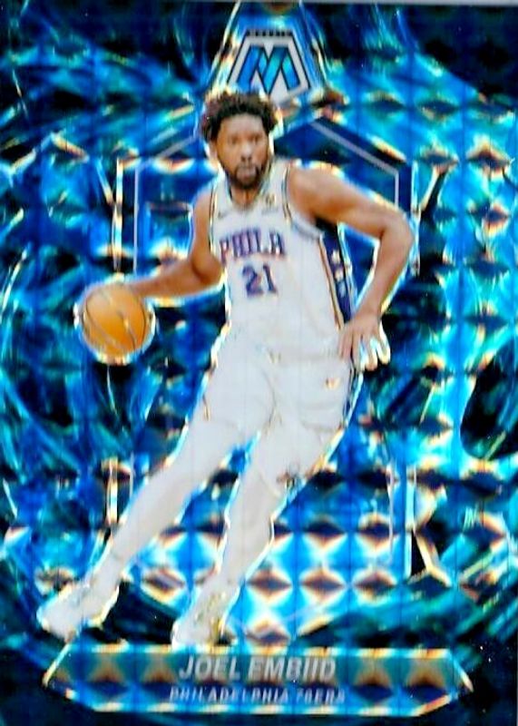 Joel Embiid 2023 Mosaic #170 Genesis /(SSP) PSA 9