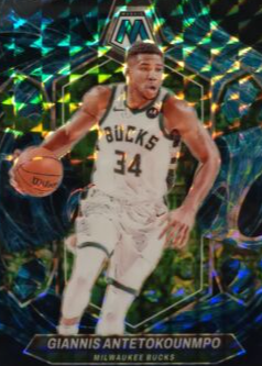 NBAカード MOSAIC　GIANNIS  ケースヒット Giannis Antetokounmpo 2023 Mosaic #14 Stained Glass /(SSP