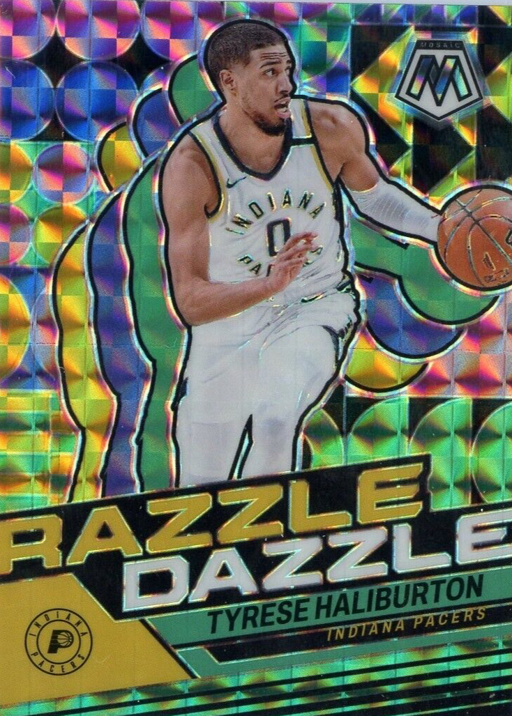 Tyrese Haliburton 2023 Mosaic #7 Razzle Dazzle /(SSP) Price Guide