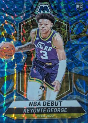 2023 Mosaic #251 NBA Debut - Reactive Blue