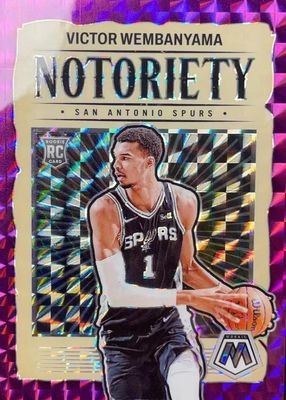 2023 Mosaic #5 Notoriety - Purple /99
