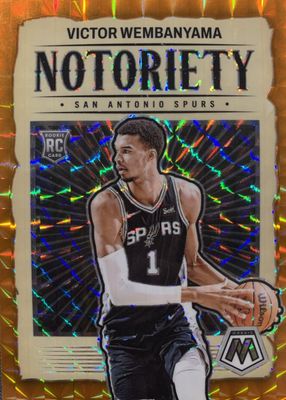 2023 Mosaic #5 Notoriety - Orange /49