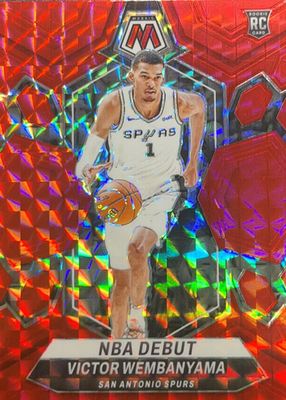 2023 Mosaic #257 NBA Debut - Red