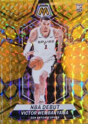 2023 Mosaic #257 NBA Debut - Gold /10