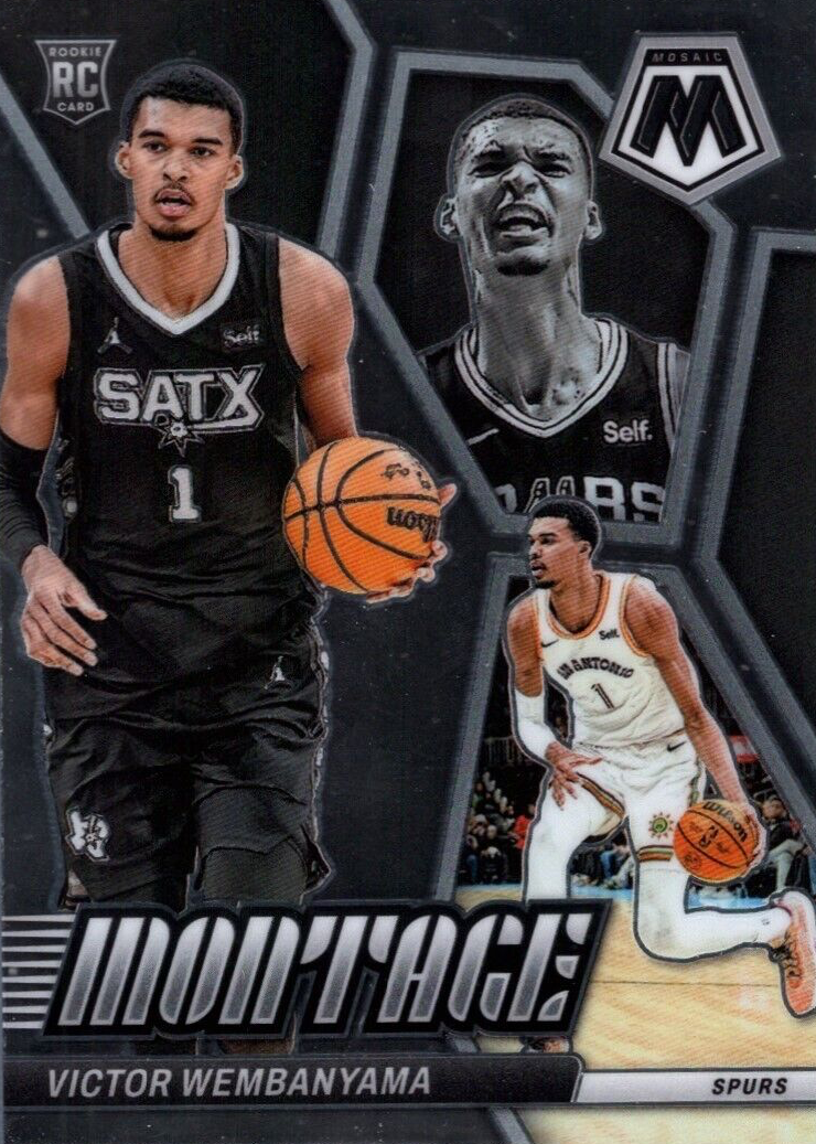 Victor Wembanyama 2023 Mosaic #7 Montage Price Guide