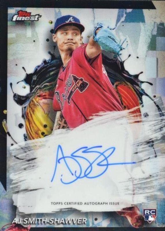 2024 Topps Finest #FA-AS Finest Autographs - Refractor