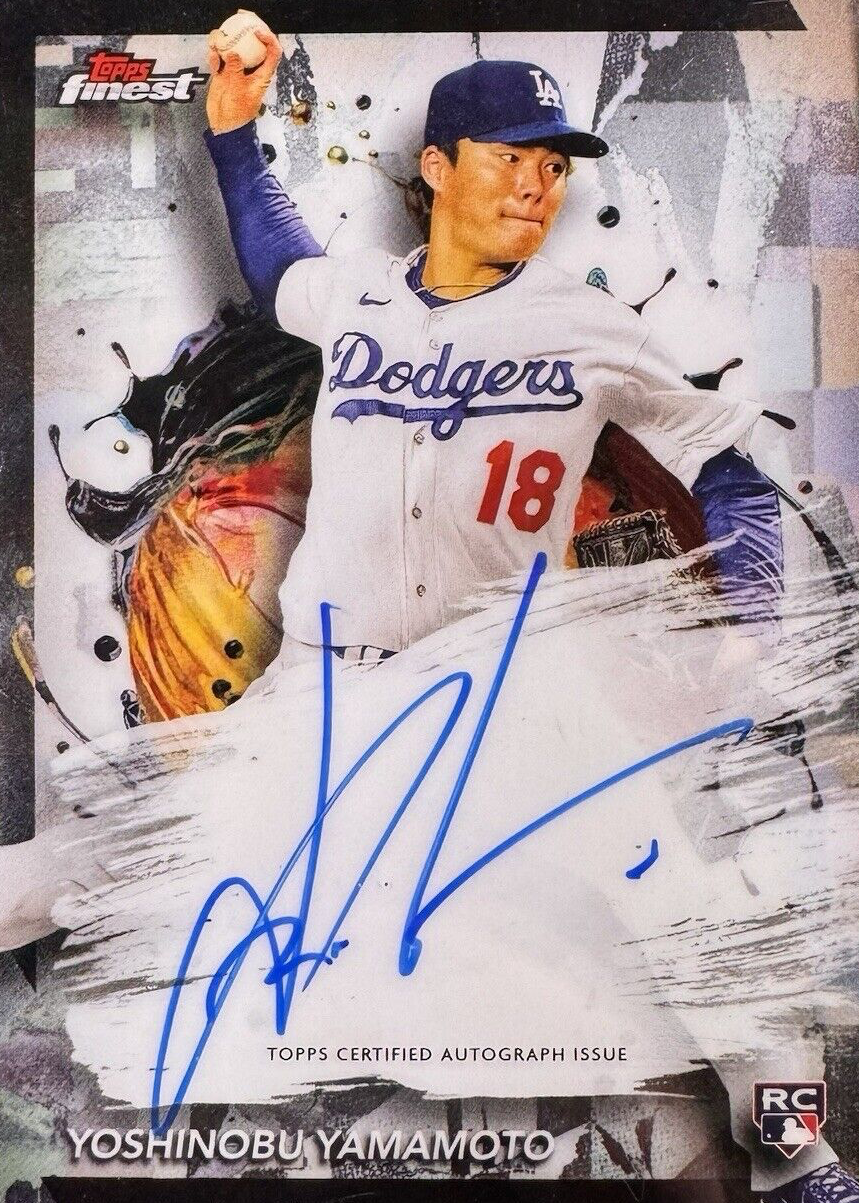 2024 Topps Finest 山本由伸Yoshinobu Yamamoto