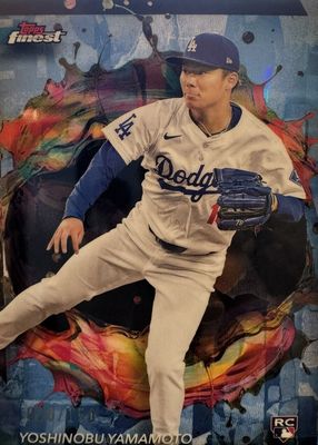 2024 Topps Finest #150 Uncommon - Sky Blue Refractor /250