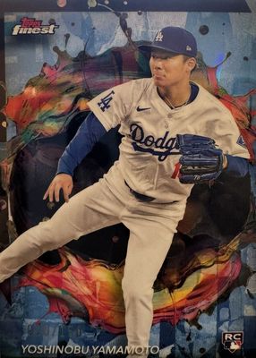 2024 Topps Finest #250 Rare - Sky Blue Refractor /150