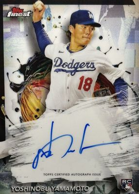 2024 Topps Finest #FA-YY Finest Autographs - Refractor