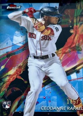 2024 Topps Finest #18 Common - Sky Blue Refractor /325