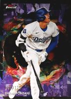 Shohei Ohtani 2024 Topps Finest #286 Rare - Purple Refractor