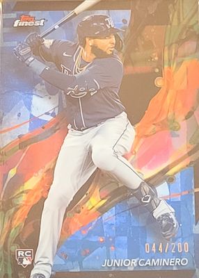 2024 Topps Finest #24 Common - Blue Refractor /200