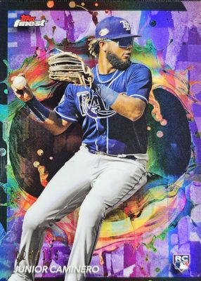 2024 Topps Finest #203 Rare - Purple Refractor /125