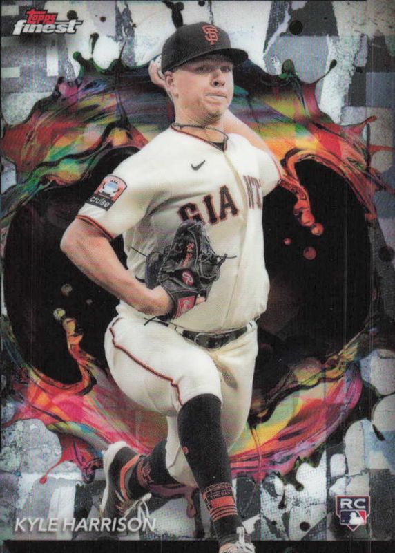Kyle Harrison 2024 Topps Finest #258 Rare Rookie RAW