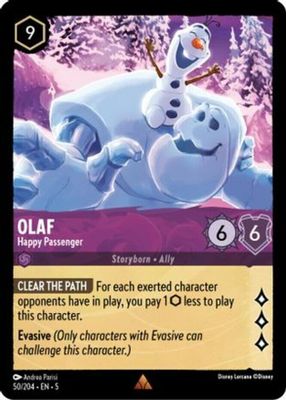 Olaf - Happy Passenger 2024 Shimmering Skies #209/204