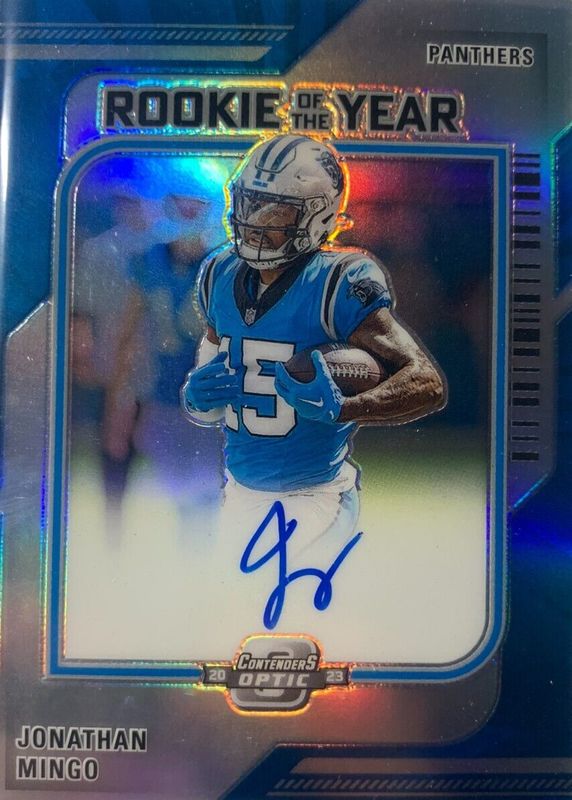 Jonathan Mingo 2023 Contenders Optic #ROY-JM Rookie of the Year Contenders Autographs (/99) PSA 10