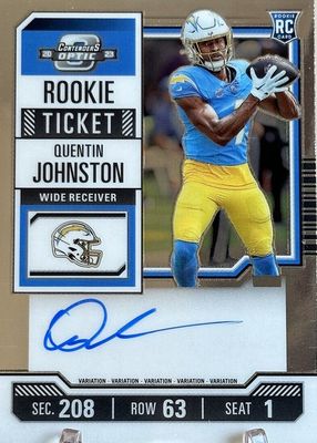 2023 Contenders Optic #128 Rookie Ticket Auto Variation