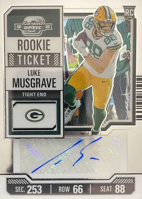 2023 Contenders Optic #183 Rookie Ticket Auto - Silver