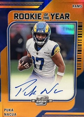 2023 Contenders Optic #ROY-PN Rookie of the Year Contenders Autographs - Orange /50