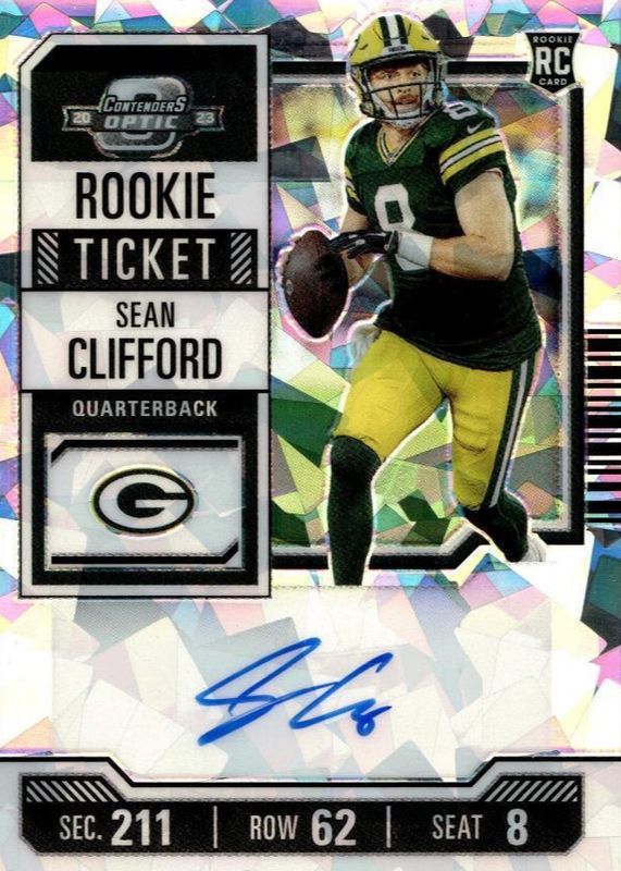 2023 Contenders Optic #132 Rookie Ticket Auto - Cracked Ice /22