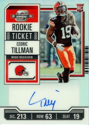 2023 Contenders Optic #104 Rookie Ticket Auto - Silver