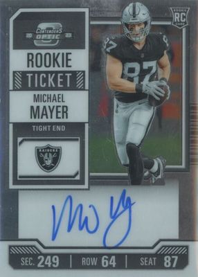 2023 Contenders Optic #125 Rookie Ticket Auto