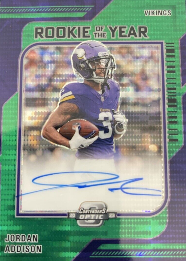 Jordan Addison 2023 Contenders Optic #ROY-JA Rookie of the Year