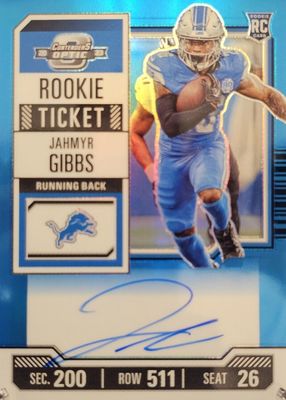 2023 Contenders Optic #112 Rookie Ticket Auto - Teal /99