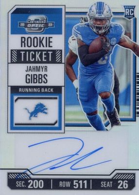 2023 Contenders Optic #112 Rookie Ticket Auto - Silver