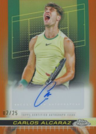 Carlos Alcaraz 2024 Topps Chrome #AIV-CAZ Image Variation