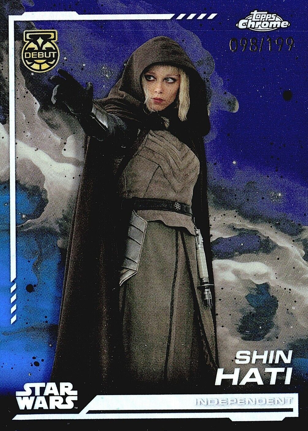 Topps STAR WARS SHIN HATI サイン SHIN HATI 2024 TOPPS STAR WARS AHSOKA #0 NY Comic Con NYCC