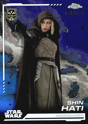 Topps STAR WARS SHIN HATI サイン SHIN HATI 2024 TOPPS STAR WARS AHSOKA #0 NY Comic Con NYCC