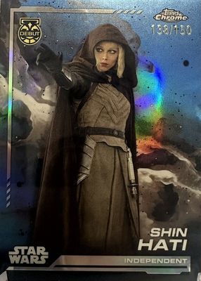 Shin Hati 2024 Topps Chrome Star Wars #6 Kashyyyk Green