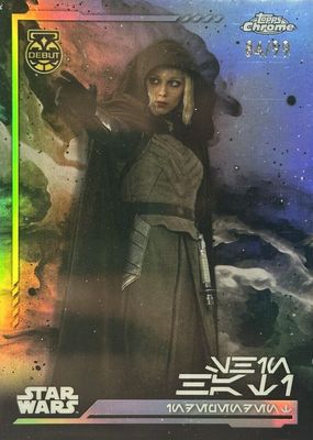 2024 Topps Chrome Star Wars #AV-6 Aurebesh Variation /99