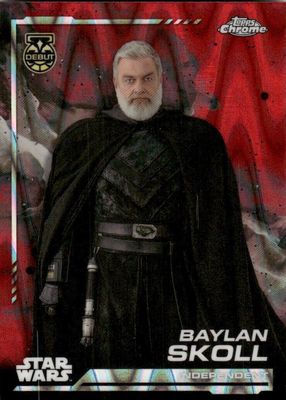 2024 Topps Chrome Star Wars #5 Red Blaster RayWave Refractor