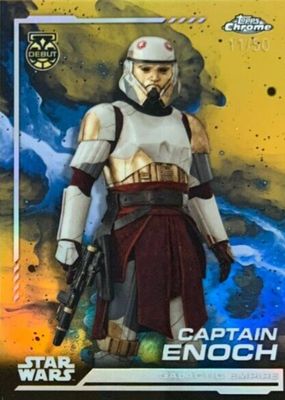 2024 Topps Chrome Star Wars #99 Gold Refractor /50
