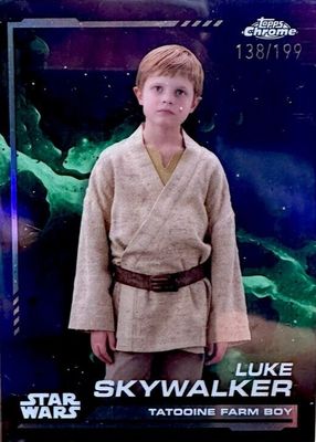 2024 Topps Chrome Star Wars #70 Kamino Aqua Refractor /199