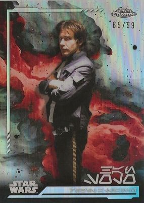 2024 Topps Chrome Star Wars #AV-102 Aurebesh Variation /99