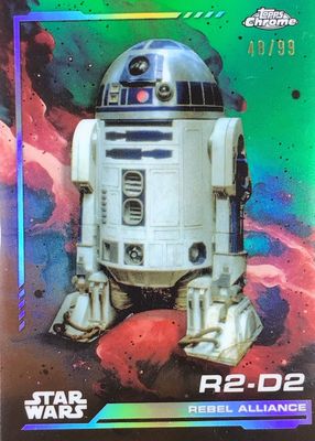topps star wars signature R2-D2 サイン01/50 topps star wars signature R2-D2 サイン01/50 topps star wars