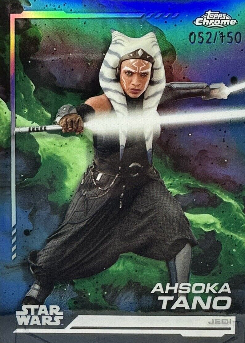Ahsoka Tano 2024 Topps Chrome Star Wars #1 Skywalker Blue