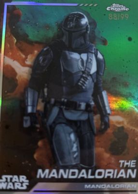 2024 Topps Chrome Star Wars #21 Kashyyyk Green Refractor /99