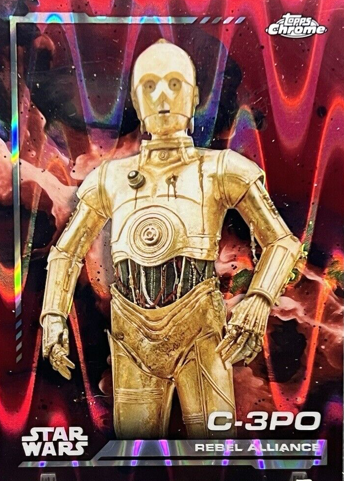 C-3PO 2024 Topps Chrome Star Wars #109 Red Blaster RayWave Refractor Price  Guide - Sports Card Investor