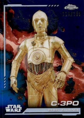 C-3PO 2024 Topps Chrome Star Wars #109 Red Blaster RayWave Refractor Price  Guide - Sports Card Investor