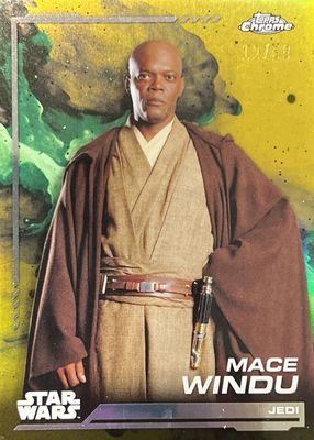 2024 Topps Chrome Star Wars #138 Gold Refractor /50