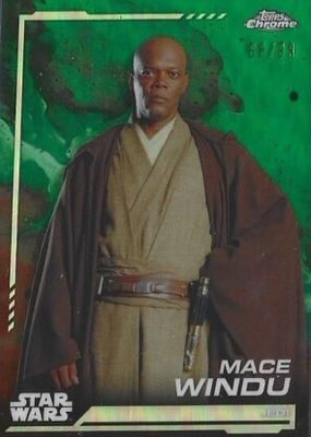 2024 Topps Chrome Star Wars #138 Kashyyyk Green Refractor /99