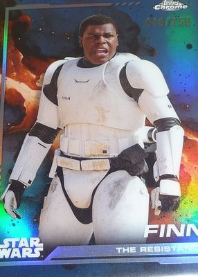 2024 Topps Chrome Star Wars #113 Skywalker Blue Refractor /150