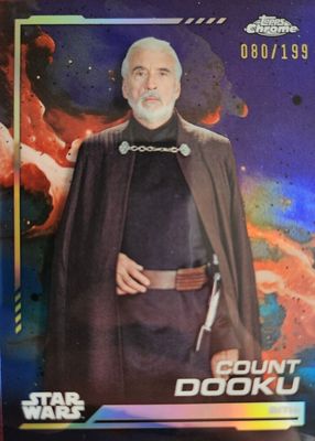 2024 Topps Chrome Star Wars #129 Kamino Aqua Refractor /199