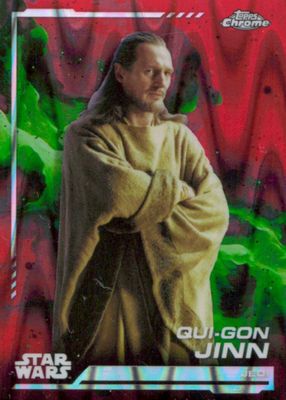 2024 Topps Chrome Star Wars #128 Red Blaster RayWave Refractor