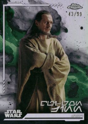2024 Topps Chrome Star Wars #AV-128 Aurebesh Variation /99